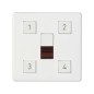 Накладка на 75326-39 Simon82/82Nature бел. 82048-30 Накладка на 75326-39 Simon82/82Nature бел. 82048-30
