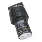 Переключатель моноблочный 22мм IP 40 2НО без фиксации EMAS MB101S32