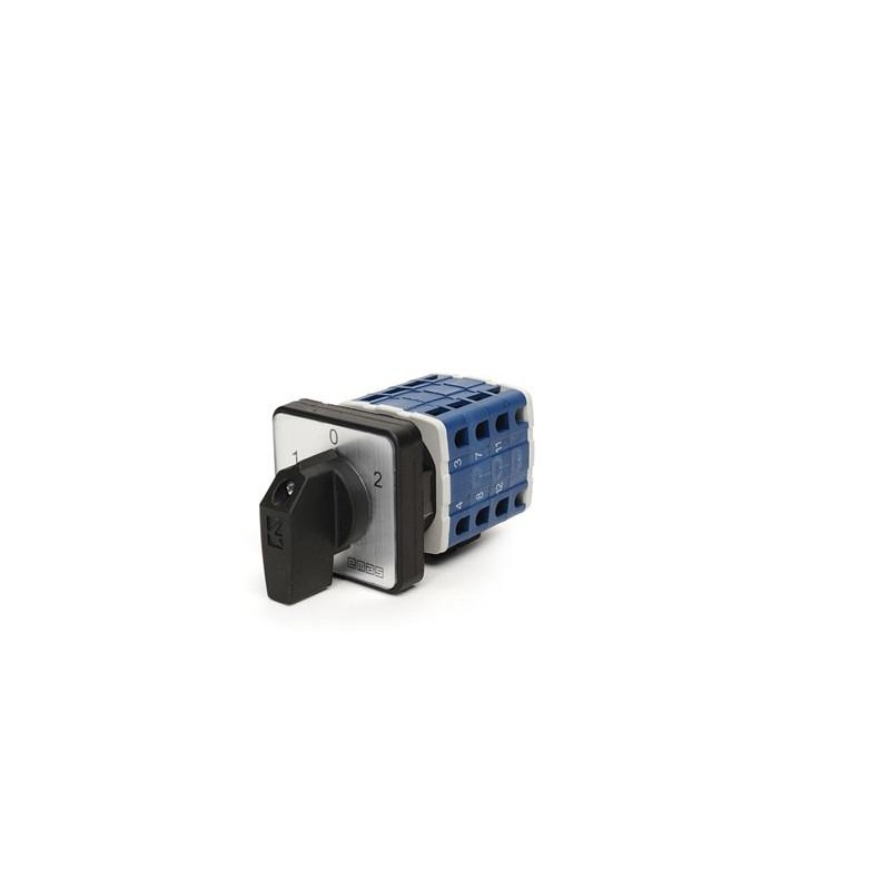 Переключательп реверсивный трехфазный (1-0-2) 40А EMAS PSA040KD334S Переключательп реверсивный трехфазный (1-0-2) 40А EMAS PSA040KD334S