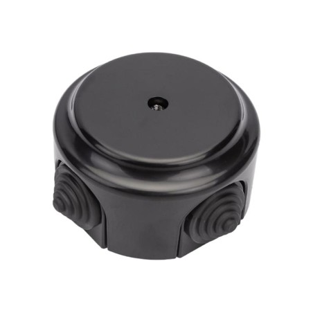 Коробка монтажная Ретро черн. Bylectrica КМ-449 черн.