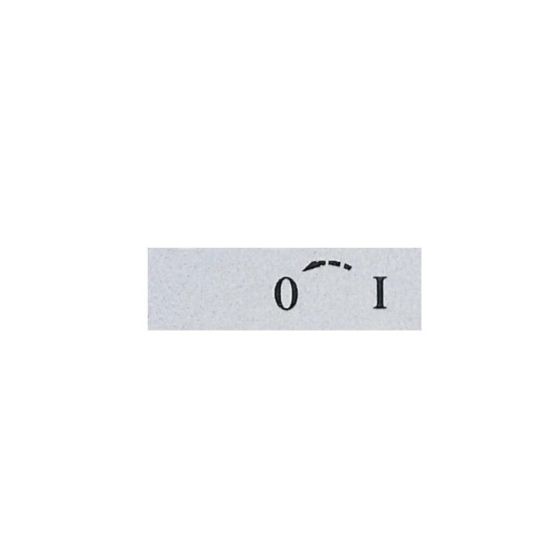 Табличка "0-1" со стрелкой возврата из 1 в 0 8мм EMAS BET0801OK Табличка "0-1" со стрелкой возврата из 1 в 0 8мм EMAS BET0801OK