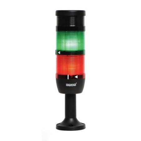 Колонна сигнальная 70мм 220В светодиод LED зуммер красн./зел. EMAS IK72L220ZM01
