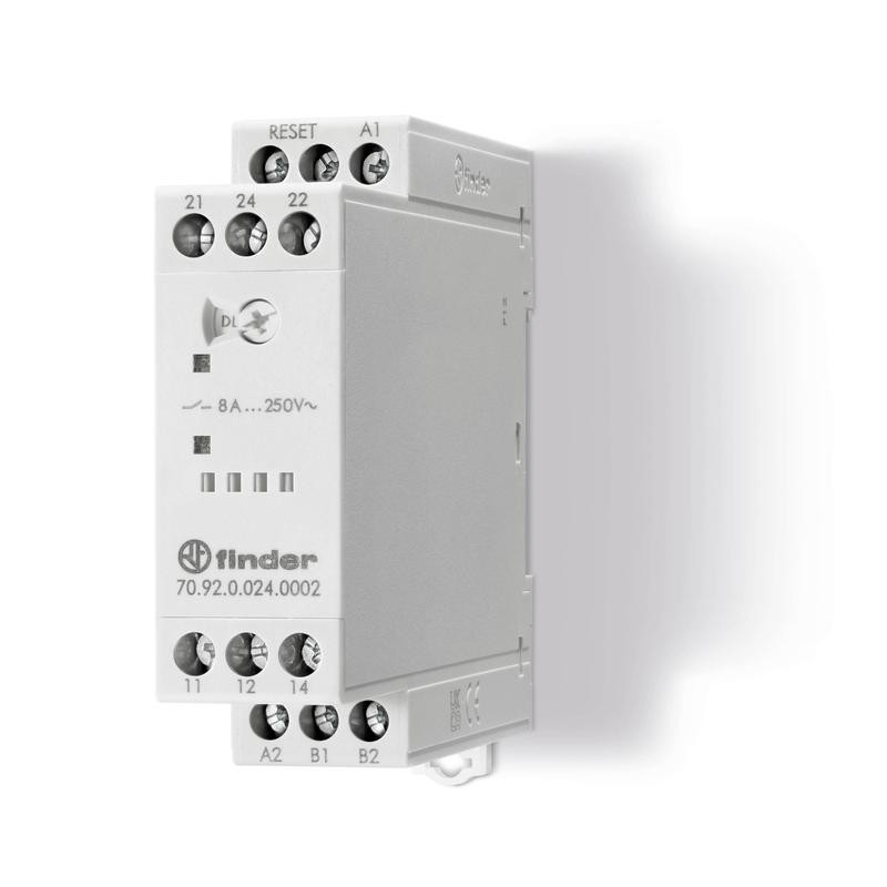 Реле термисторное (PTC) с/без память отказов 24В AC/DC выход 2СO 8A Ш-22.5мм IP20 FINDER 709200240002 Реле термисторное (PTC) с/без память отказов 24В AC/DC выход 2СO 8A Ш-22.5мм IP20 FINDER 709200240002