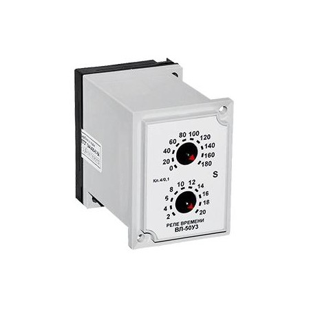 Реле времени ВЛ-50У3 50В DC 2-200 с 1з+1р IP40 Электротехник ET012351
