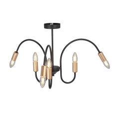 Люстра 6xE14 макс. 40Вт Vitaluce V3026-1/6PL