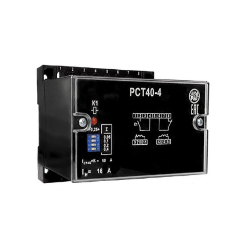 Реле тока РСТ-40-4/6 пер. прис. ВНИИР A8120-77940693