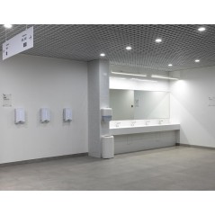 Светильник светодиодный RVE-LBX-PLAZA-10015-1-GR 9Вт 4000К 85х85х40 квадрат встраив. грильято бел.RVElektro RVE00003233