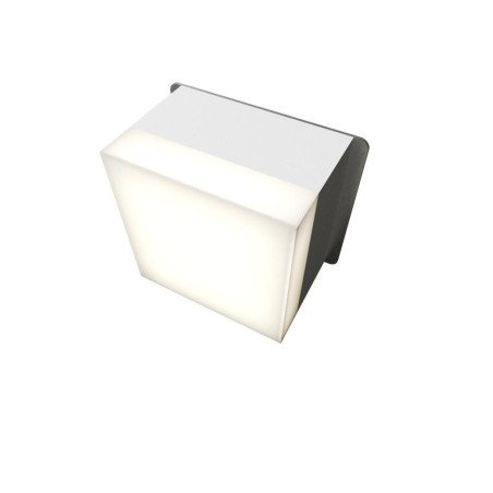 Светильник светодиодный RVE-LBX-LUMO20-PLAZA10015-1-GR квадрат грильято 1шт 85х85х60мм 9Вт встраиваемый 4000К бел. RVElektro RVE