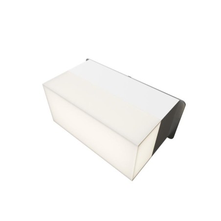 Светильник светодиодный RVE-LBX-LUMO40-PLAZA7515010-1-GR прямоугольник грильято 1шт 65х140х80мм 12Вт встраиваемый 4000К бел. RVE