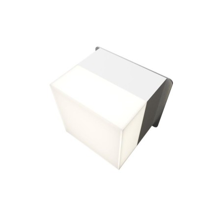 Светильник светодиодный RVE-LBX-LUMO40-PLAZA10010-1-GR квадрат грильято 1шт 90х90х80мм 9Вт встраиваемый 4000К бел. RVElektro RVE