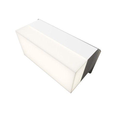 Светильник светодиодный RVE-LBX-LUMO40-PLAZA10020010-1-GR прямоугольник грильято 1шт 90х190х80мм 12Вт встраиваемый 4000К бел. RV