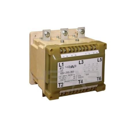 Контактор вакуумный КВ-2-250-3-В В3 (4НО+4НЗ) кат. 220В AC/DC (133130231.01) ЧЭАЗ A8119-79688905