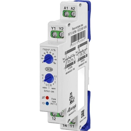 Реле контроля тока РКТ-3 DC16А ACDC50-270B УХЛ2 (спец.) Меандр A8302-16930115