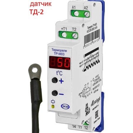 Реле температурное ТР-М03 ACDC10-30B УХЛ2 с ТД-2 (спец.) Меандр A8302-16934151