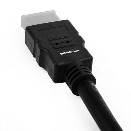 Кабель видео HDMI-HDM ELX-VC01P-HDMI 1080P 2м PVC черн. пакет Ergolux 15296