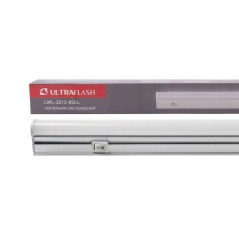 Светильник светодиодный LWL-2012-5CL 5Вт 20LED 4000К IP20 420лм 220В 272мм с сетевым проводом алюм. бел. Ultraflash 11915