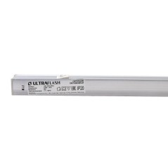 Светильник светодиодный LWL-2012-5CL 5Вт 20LED 4000К IP20 420лм 220В 272мм с сетевым проводом алюм. бел. Ultraflash 11915