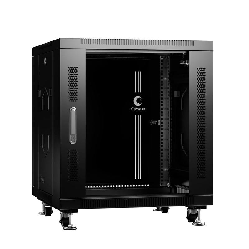 Шкаф монтажный телекоммуникационный напольный SH-05C-12U60/60-BK 19дюйм для распред. и серверн. оборудования 12U 600х600х730мм п Шкаф монтажный телекоммуникационный напольный SH-05C-12U60/60-BK 19дюйм для распред. и серверн. оборудования 12U 600х600х730мм п