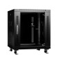 Шкаф монтажный телекоммуникационный напольный SH-05C-12U60/60-BK 19дюйм для распред. и серверн. оборудования 12U 600х600х730мм п Шкаф монтажный телекоммуникационный напольный SH-05C-12U60/60-BK 19дюйм для распред. и серверн. оборудования 12U 600х600х730мм п