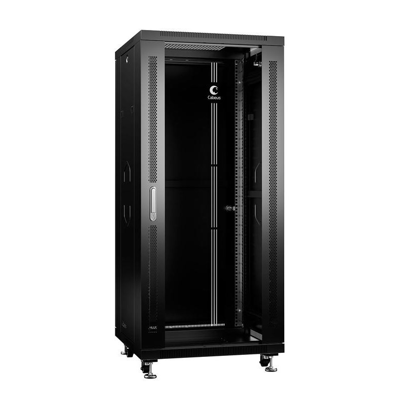 Шкаф монтажный телекоммуникационный напольный SH-05C-27U60/60-BK 19дюйм для распред. и серверн. оборудования 27U 600х600х1388мм Шкаф монтажный телекоммуникационный напольный SH-05C-27U60/60-BK 19дюйм для распред. и серверн. оборудования 27U 600х600х1388мм