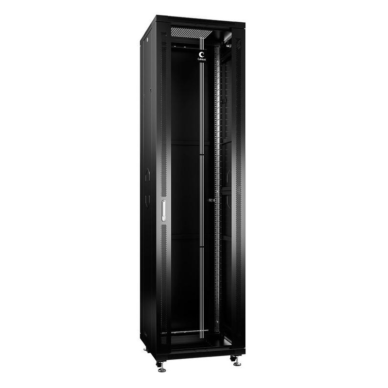 Шкаф монтажный телекоммуникационный напольный SH-05C-47U60/60-BK 19дюйм для распред. и серверн. оборудования 47U 600х600х2277мм Шкаф монтажный телекоммуникационный напольный SH-05C-47U60/60-BK 19дюйм для распред. и серверн. оборудования 47U 600х600х2277мм