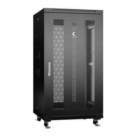Шкаф монтажный телекоммуникационный напольный ND-05C-22U60/60-BK 19дюйм для распред. и серверн. оборудования 22U 600х600х1166мм 