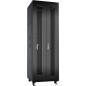 Шкаф монтажный телекоммуникационный напольный ND-05C-47U60/120-BK 19дюйм для распред. и серверн. оборудования 47U 600х1200х2277м