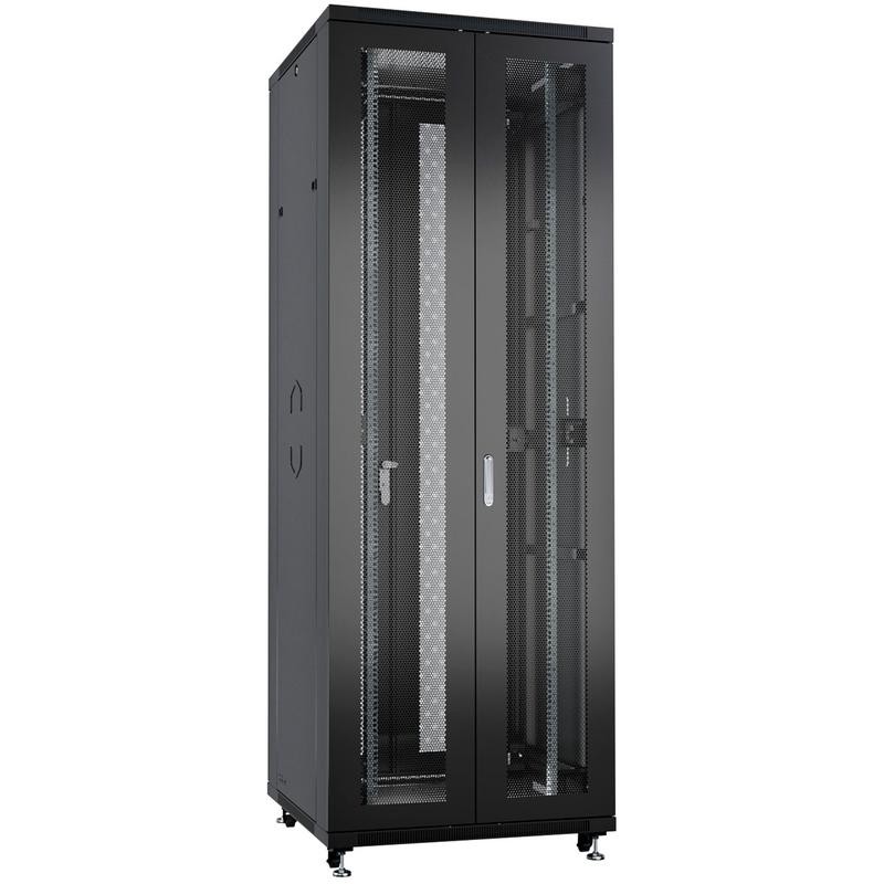 Шкаф монтажный телекоммуникационный напольный ND-05C-47U80/120-BK 19дюйм для распред. и серверн. оборудования 47U 800х1200х2277м Шкаф монтажный телекоммуникационный напольный ND-05C-47U80/120-BK 19дюйм для распред. и серверн. оборудования 47U 800х1200х2277м