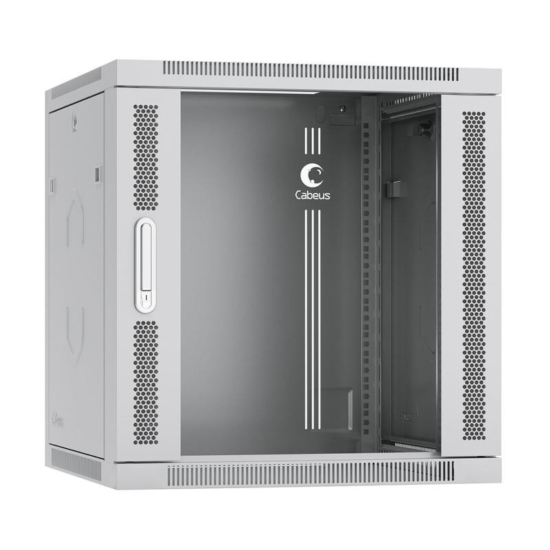 Шкаф телекоммуникационный настенный SH-05F-12U60/45 19дюйм 12U 600х450х635мм дверь стекло сер. (RAL 7035) Cabeus 7060c Шкаф телекоммуникационный настенный SH-05F-12U60/45 19дюйм 12U 600х450х635мм дверь стекло сер. (RAL 7035) Cabeus 7060c
