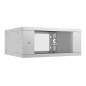 Шкаф телекоммуникационный настенный разборный LIGHT WSC-05D-4U55/45 19дюйм 4U дверь стекло сер. Cabeus 10183c Шкаф телекоммуникационный настенный разборный LIGHT WSC-05D-4U55/45 19дюйм 4U дверь стекло сер. Cabeus 10183c