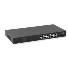 Коммутатор SKAT PoE-16E-2G-2S v.2 PoE Plus 260Вт порты:16-Ethernet 2-Uplink 2-SFP Бастион 4076