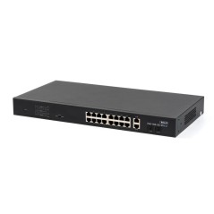 Коммутатор SKAT PoE-16E-2G-2S v.2 PoE Plus 260Вт порты:16-Ethernet 2-Uplink 2-SFP Бастион 4076