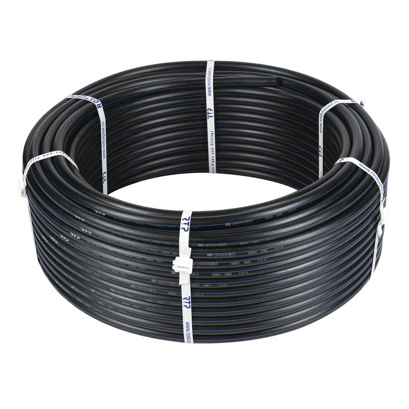Труба питьевая напорная ПНД ПЭ100 63х3.8 SDR17 PN10 черн. (уп.100м) RTP 11244