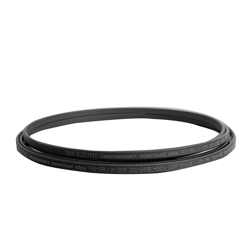 Кабель нагревательный саморег. 20Вт/м с экраном 16 AWG термопласт Ex TOKOV ELECTRIC TKE-SRL-20-2CR Кабель нагревательный саморег. 20Вт/м с экраном 16 AWG термопласт Ex TOKOV ELECTRIC TKE-SRL-20-2CR