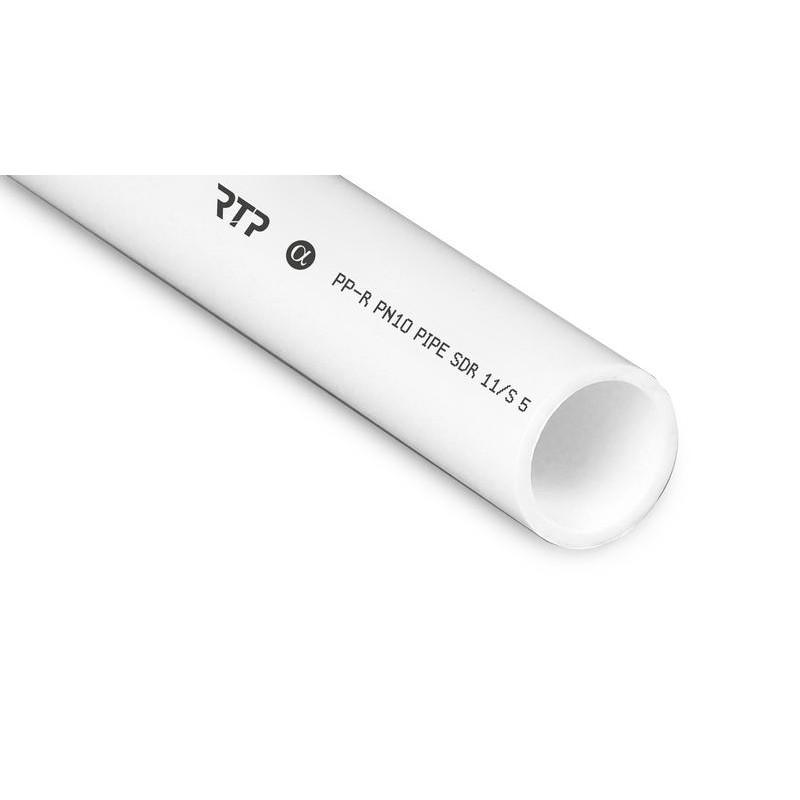 Труба PPR 90х8.2 PN10 бел. (дл.4м) RTP 15657