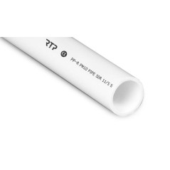 Труба PPR 75х6.8 PN10 бел. (дл.4м) RTP 15656