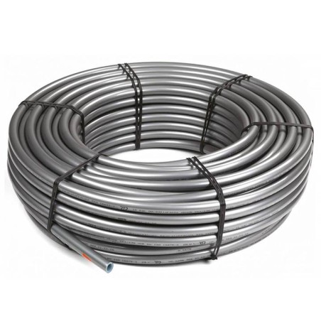 Труба PE-Xa 40х5.5 EVOH сер. метал. (уп.50м) RTP 35346