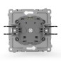 Розетка 1-м СП Pixel 16А IP20 с заземл. защ. шторки с крышкой механизм бел. TOKOV ELECTRIC TKE-PX-R1ZSW1-C01