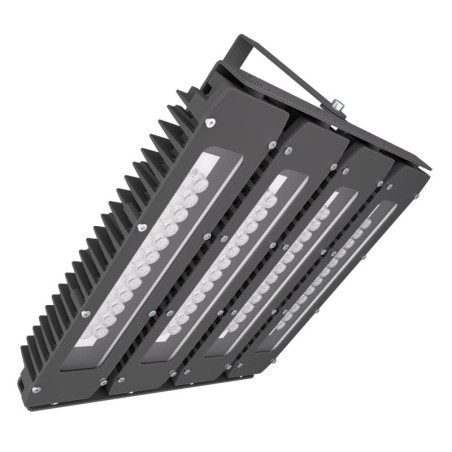 Прожектор светодиодный LAD LED R700-4-PC-120-750-D36-340L1 PROM 340Вт CRI70 5000К IP67 230В КСС типа "Д" крепление на лире LADes