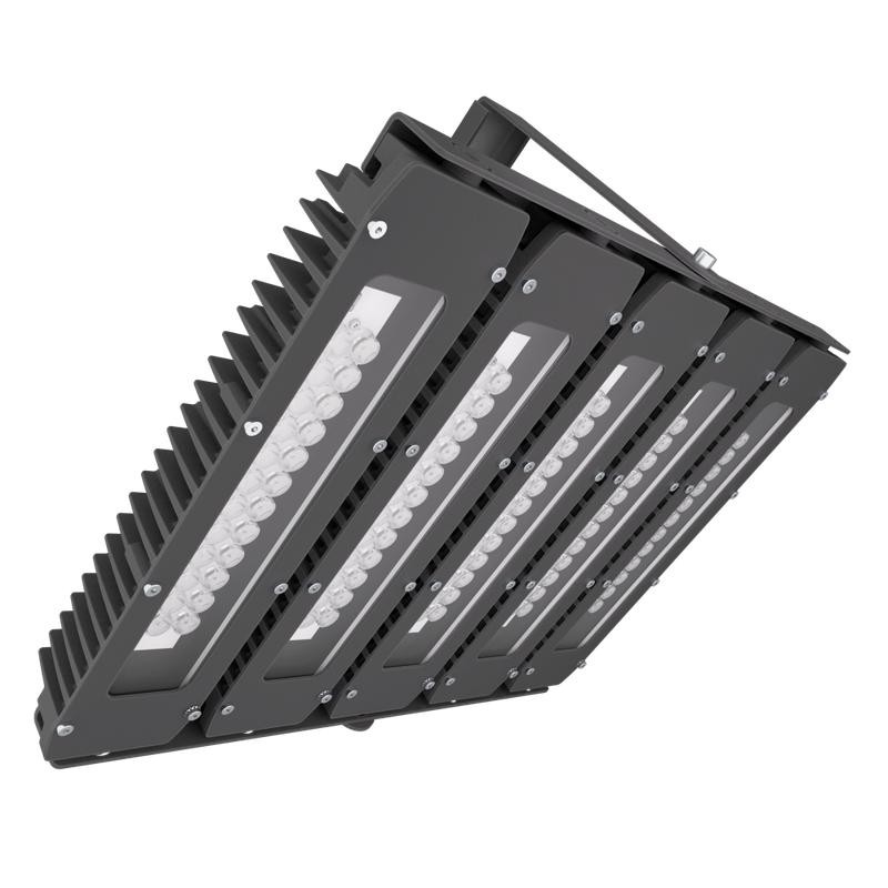 Прожектор светодиодный LAD LED R700-5-PC-120-750-D48-500L1 ST 500Вт CRI70 5000К IP67 230В КСС типа "Д" крепление на лире LADesig