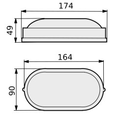 Светильник DPP 174 12Вт 6500К IP65 Владасвет 12076
