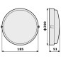 Светильник DPP 190 18Вт 6500К IP65 Владасвет 12064 Светильник DPP 190 18Вт 6500К IP65 Владасвет 12064