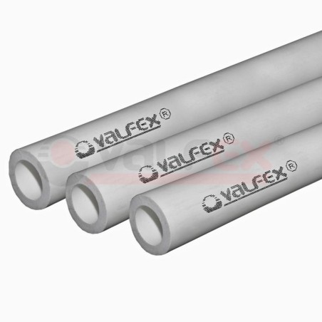Труба SDR 6 PN20 ф32х5.4мм (60) 4м сер. VALFEX 10102032Г