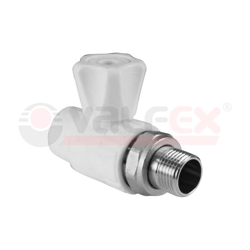 Кран шаровой для радиатора прямой 20х1/2дюйм (60/10) VALFEX 10149020 Кран шаровой для радиатора прямой 20х1/2дюйм (60/10) VALFEX 10149020