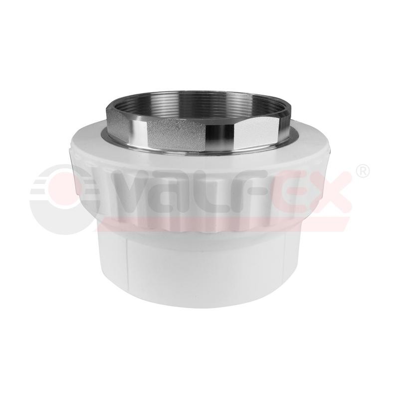 Муфта переходная с внутренней резьбой 75х2 1/2дюйм под ключ (6/1) VALFEX 10134075 Муфта переходная с внутренней резьбой 75х2 1/2дюйм под ключ (6/1) VALFEX 10134075