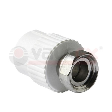 Муфта с накидной гайкой 25х1/2дюйм (120/20) сер. VALFEX 10139225Г