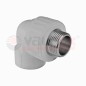 Угольник переходной с наружной резьбой 20х3/4дюйм (75/15) сер. VALFEX 10126220Г