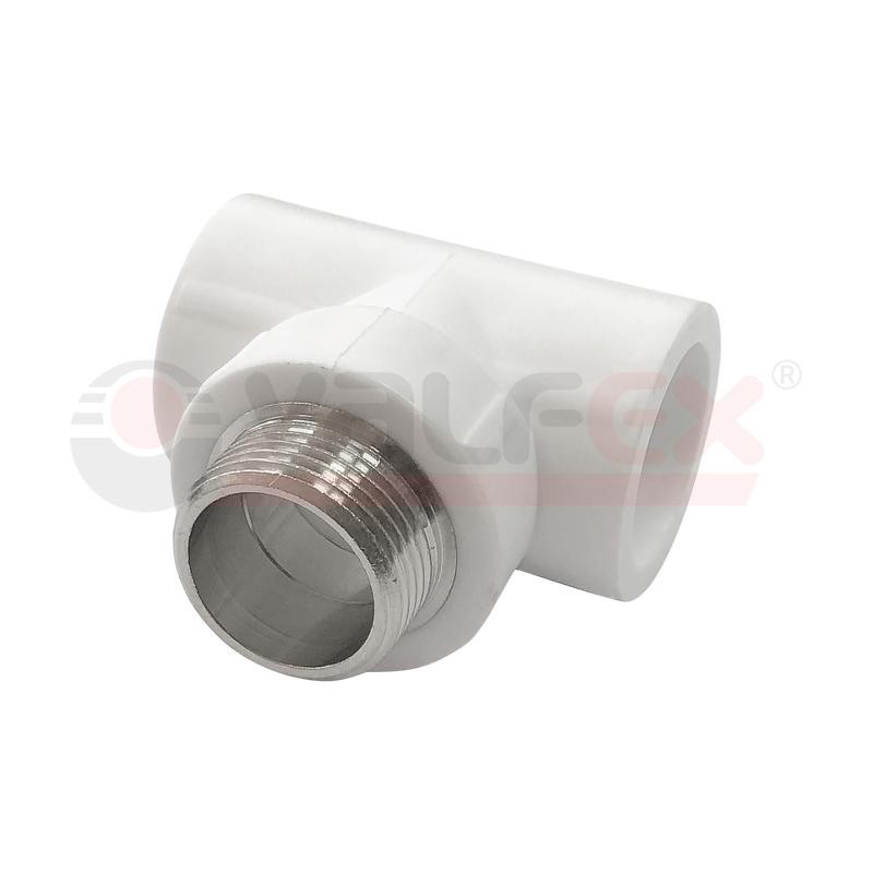 Тройник переходной с наружной резьбой 32х3/4дюймх32 PRO (30/10) VALFEX 10128132-PRO