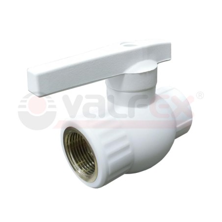 Кран шаровой комбинированный ВР 25х3/4 (40/10) бел. VALFEX 10142534