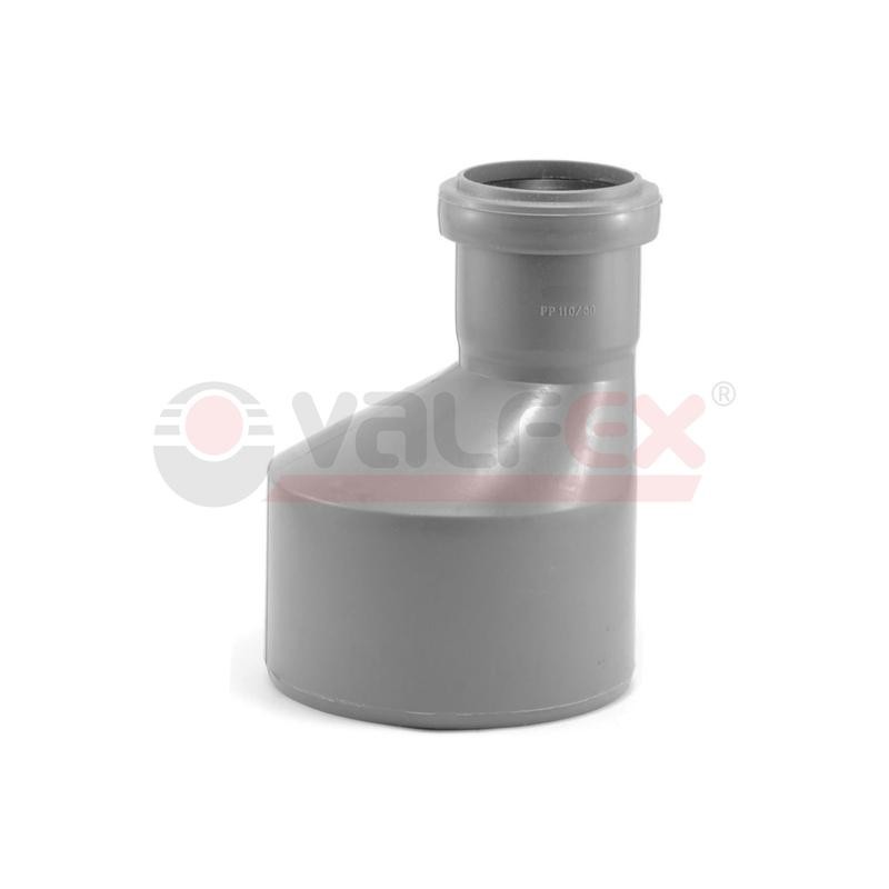 Редукция D 75/50мм вн. канализ. (200) VALFEX 25075050 Редукция D 75/50мм вн. канализ. (200) VALFEX 25075050